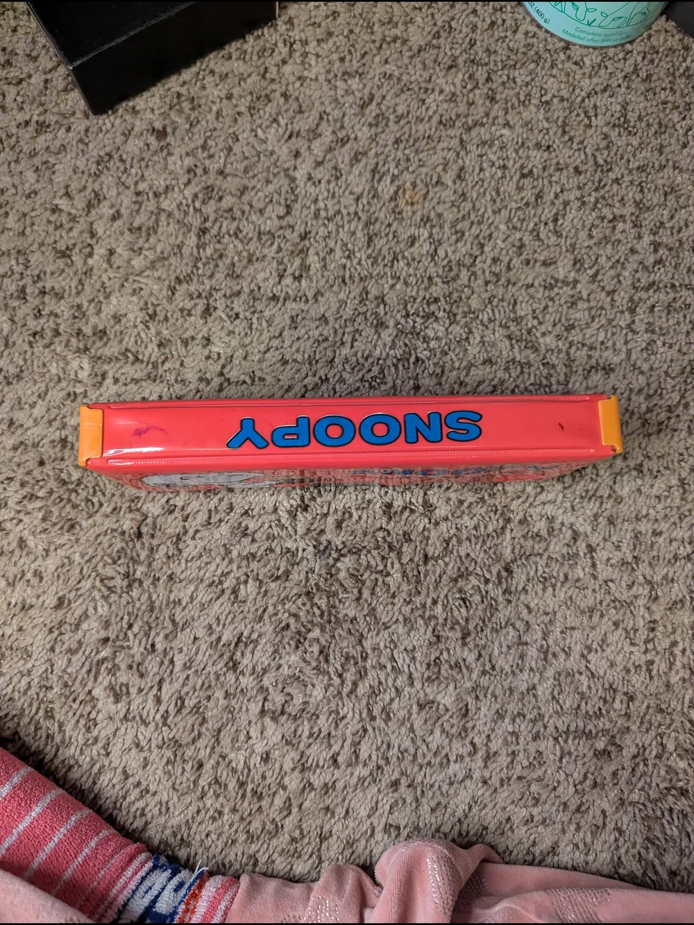 Snoopy and Woodstock Red Tin Pencil Box - Picture 9 of 9
